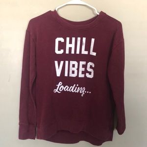 “Chill vibes loading....” long sleeve